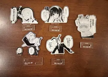 요호 x 복SS 디오라마 아크릴 스탠드 후지와라 코코아전 5종 세트