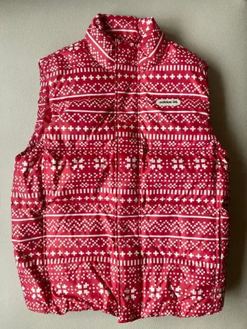 [ 시착만 한 상품 ] 아디다스 골프 다운 베스트 L 사이즈