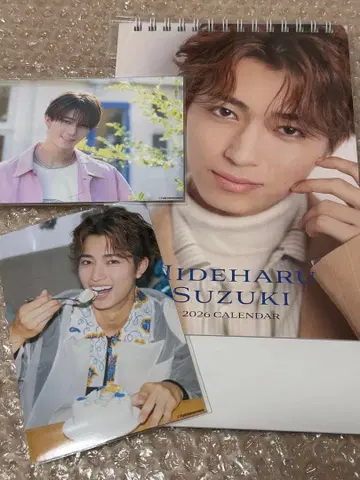 스즈키 히데오지 2026 달력 바이브로마이드 고쥬우쟈 백야 리쿠오