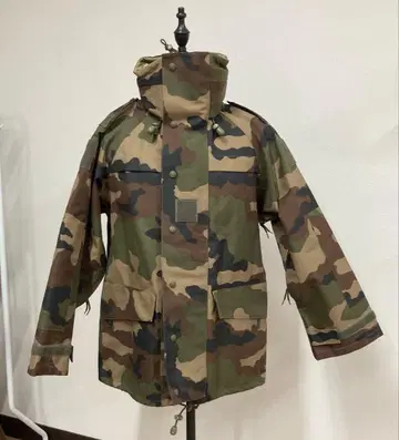 USED 프랑스 CCE 카모 WATERPROOF 필드 후드티 88C