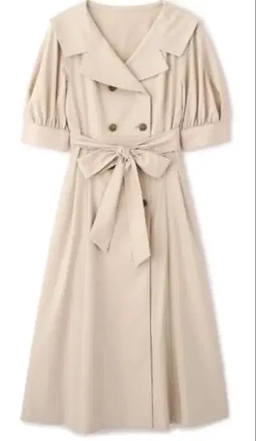 [프로포션 바디 드레싱] 캐주얼 드레스 트렌치 플레어 원피스