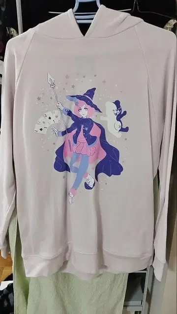 단간론파 유메노 히미코 후드티 핑크