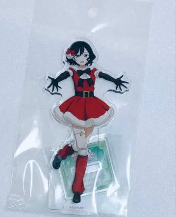 러브 라이브! 니지가사키 미후네 시오코 산타풍 의상 아크릴 스탠드