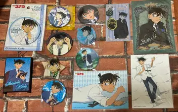 레어 명탐정 코난 쿠도 신이치 브로마이드 특전 프리미엄 나이트 캔뱃지