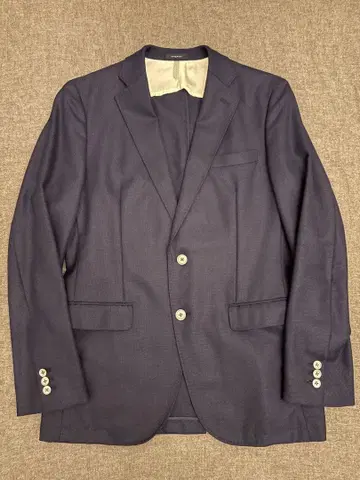 새상품급 수트 컴퍼니 네이비 자켓 L 사이즈