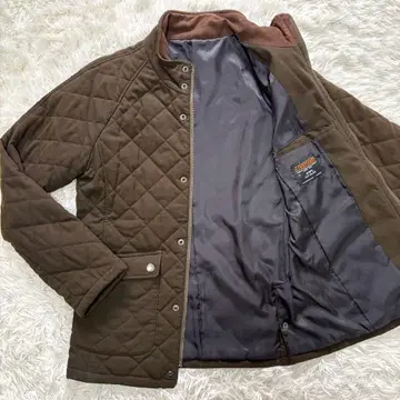 [컨디션 최상] L 사이즈 이서모아 SHIPS 퀼팅 자켓 울트라 웜 그린