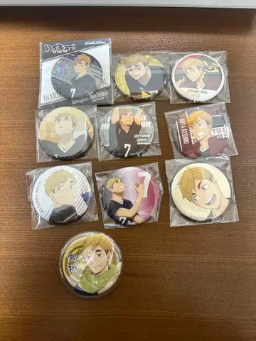 하이큐!! 캔뱃지 미야 아츠무 세트