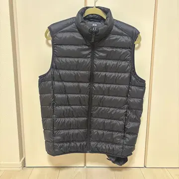 새상품급 유니클로 울트라 라이트 다운 베스트 L 블랙