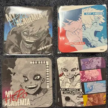 나의 히어로 아카데미아 원화전 아트 코스터 다비 토도로키 쇼토 시가라키