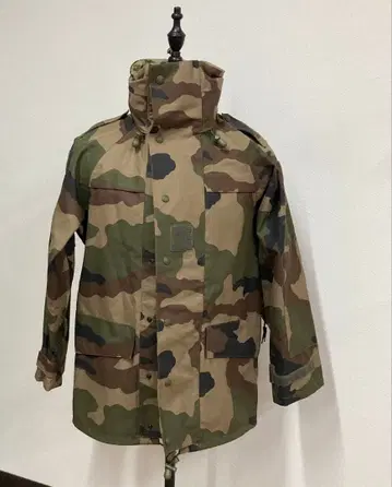 USED 프랑스군 CCE 카모 WATERPROOF 필드 파카 80C