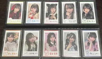 타카미네노 나데시코 아이토크 폴라로이드풍 포토 카드 컴프 10장 세트