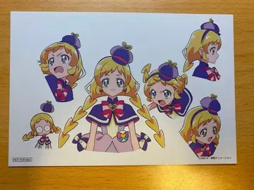 원더풀 프리큐어 큐어 프렌디 설정 자료집 엽서 영화 특전 포함