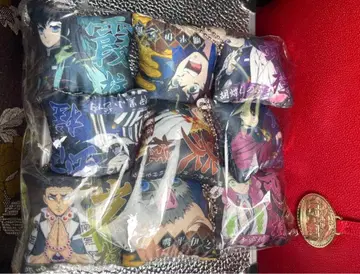 귀멸의 칼날 미니 쿠션 키링 세트