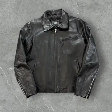 [ L ] HORN WORKS 호른웍스 천연 가죽 가죽 라이더 자켓