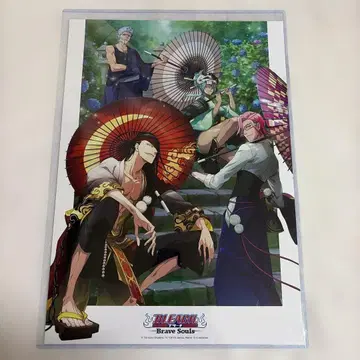 AJ BLEACH 브레솔 A3 포스터 번개 우산 그림죠 느와르 외