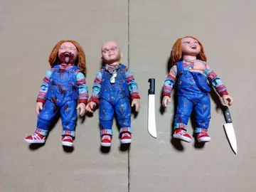 NECA 차일드 플레이 처키 피규어 네카 3체 세트