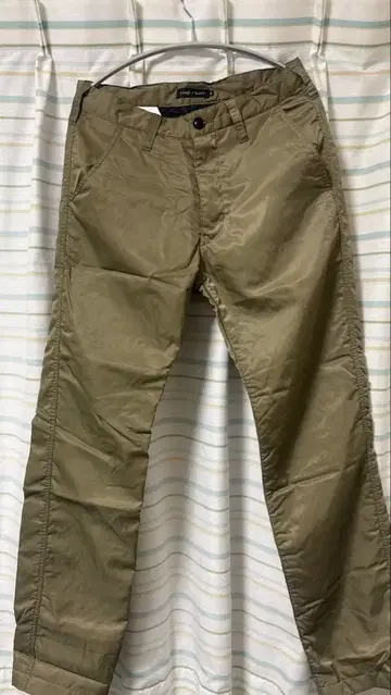 raugh&swell 퀼팅 라이너 나일론 팬츠