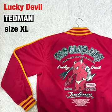 [ TEDMAN ] 럭키 데빌 sizeXL 트랙 자켓 저지