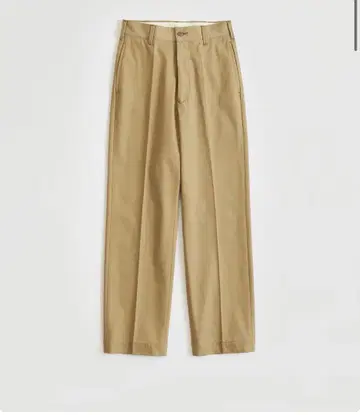 신 존 WASHED HIGH WAIST CHINO PANTS