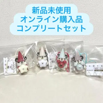 도쿄 디즈니 리조트 크리스마스 릴린린 캡슐 토이 컴플리트