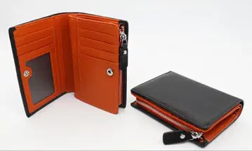 이단 접이식 지갑