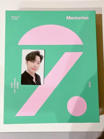 BTS Memories of 2020 DVD 트레이딩 카드 포함