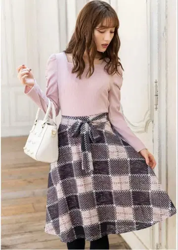 tocco 원피스 긴팔 핑크