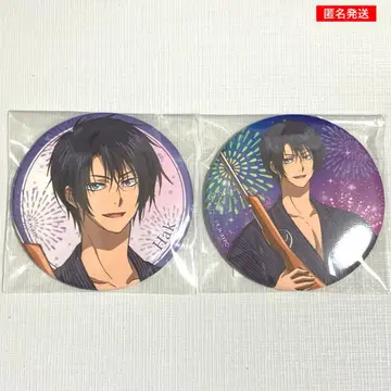 새벽의 연화 제비뽑기당 여름 축제 캔뱃지 2종 하쿠