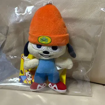 [ 택 포함 ] 파라파라 래퍼 봉제 인형 마스코트 키링 볼체인 포함