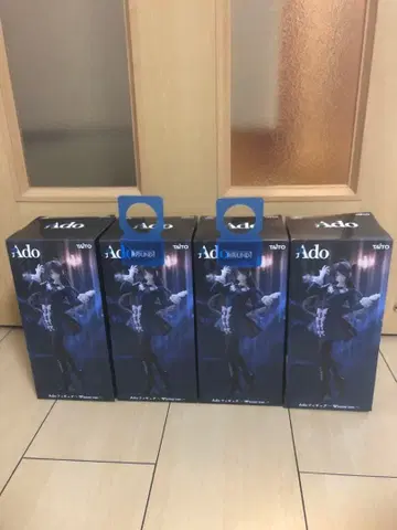 Ado 피규어 Winter ver. 라운드원 한정판 4개 세트