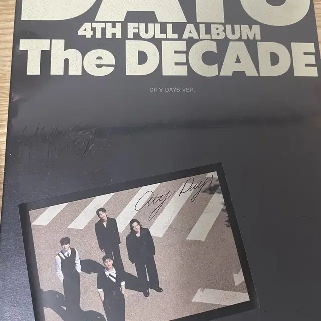 데이식스 더 데케이드 the decade 앨범 시티버전 미개봉
