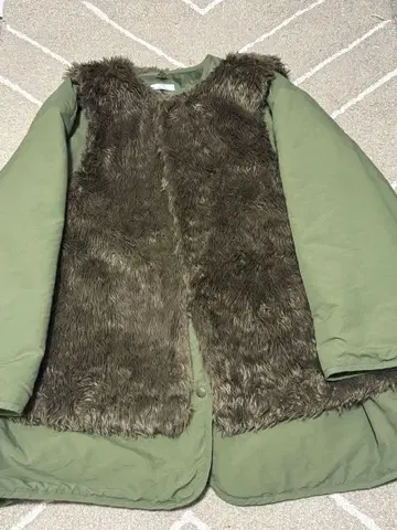 URBAN RESEARCH 어반 리서치 퍼 퀼팅 자켓