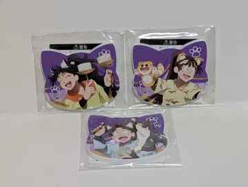 닌타마 란타로 난자타운 마그넷 배지 오하마 쿠쿠치 타케야