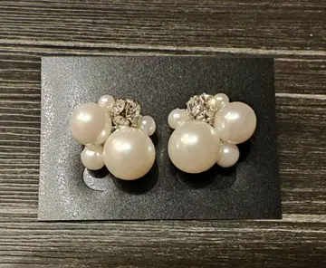 펄 디자인 귀걸이