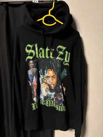 Slatt Zy 그래픽 후드티