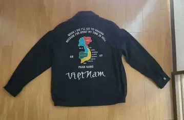 HOUSTON 베트남 자켓 블랙 XL 사이즈