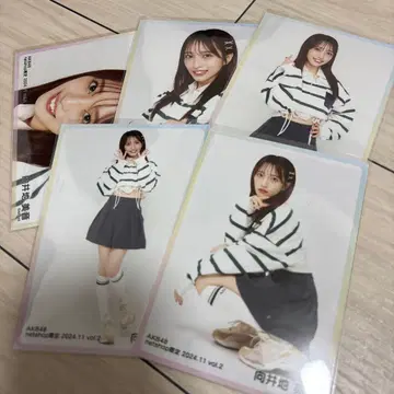 AKB48 무카이치 미온 온라인샵 한정판 브로마이드(202411)