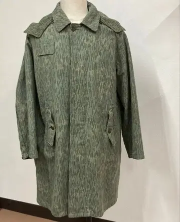 체코군 M60 레인 드롭 카모 후드 부착 코트