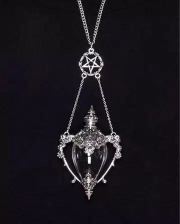 Killstar Kiss of Death Vial Necklace