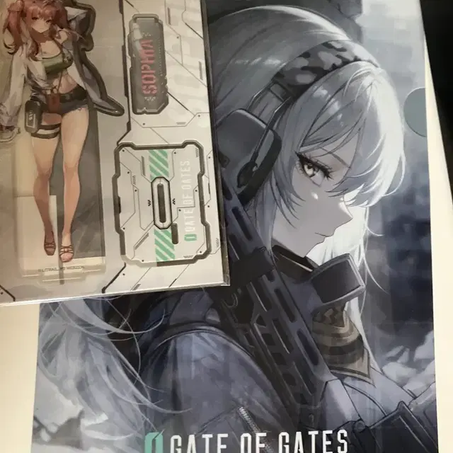 게이트오브게이츠 아크릴스탠드+엘자파일