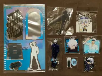 주술회전 고죠 사토루 아크릴 스탠드 아크릴 키링 8종