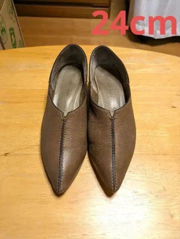 새상품급 RABOKIGOSHI works 스틸레토 플랫슈즈