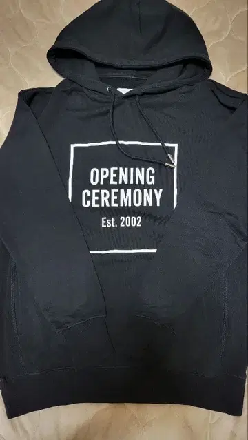 오프닝 세레모니 박스 로고 후드티 M 사이즈