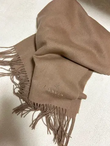 LAVIN 밀크티 베이지 대형 스톨