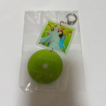 노기자카46 너에게 혼났다 CD형 키링 카키 하루카