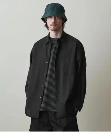 Steven Alan / C/L/S 파나마 레귤러 카라 셔츠 L 사이즈