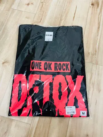 [ 미개봉 새상품 ] ONE OK ROCK 원오크 DETOX 셔츠 M