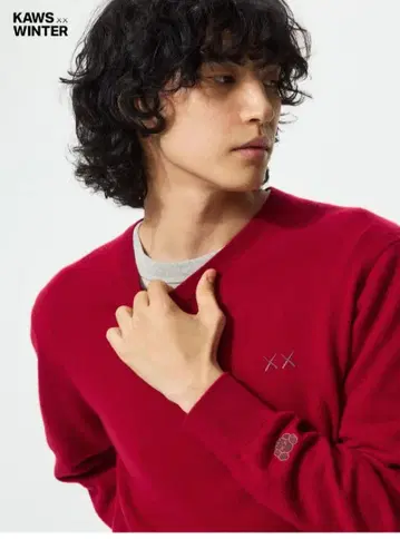 카우스 윈터 캐시미어 크루넥 스웨터