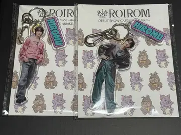 ROIROM 혼다 타히로 아크릴 키링 참 세트