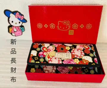 미사용 새상품: 헬로키티 일본풍 장지갑